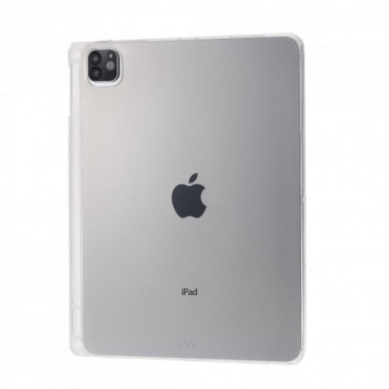 Case iPad Air (2022) (2020) / Pro 11" Läpinäkyvä Silikonikynän Pidike