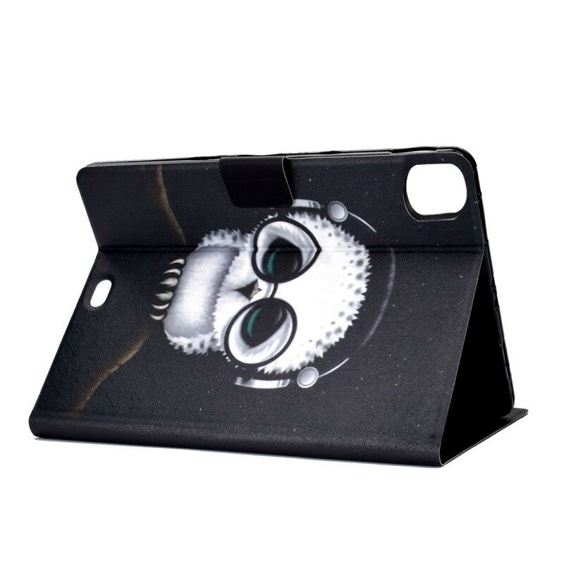 Flip Case iPad Air (2022) (2020) / Pro 11" Pöllö Kuulokkeilla