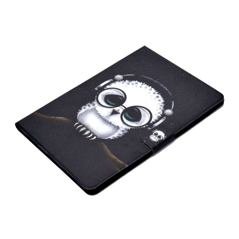 Flip Case iPad Air (2022) (2020) / Pro 11" Pöllö Kuulokkeilla
