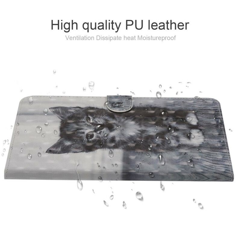 Kotelot iPad Air (2022) (2020) / Pro 11" Light Points Cat