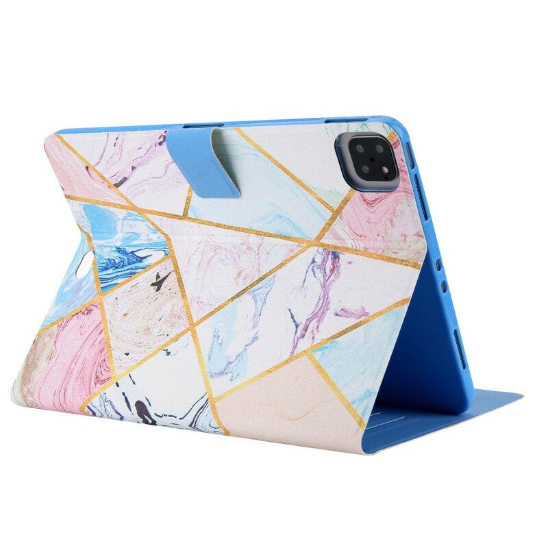 Nahkakotelo iPad Air (2022) (2020) / Pro 11" Marmorikuvio