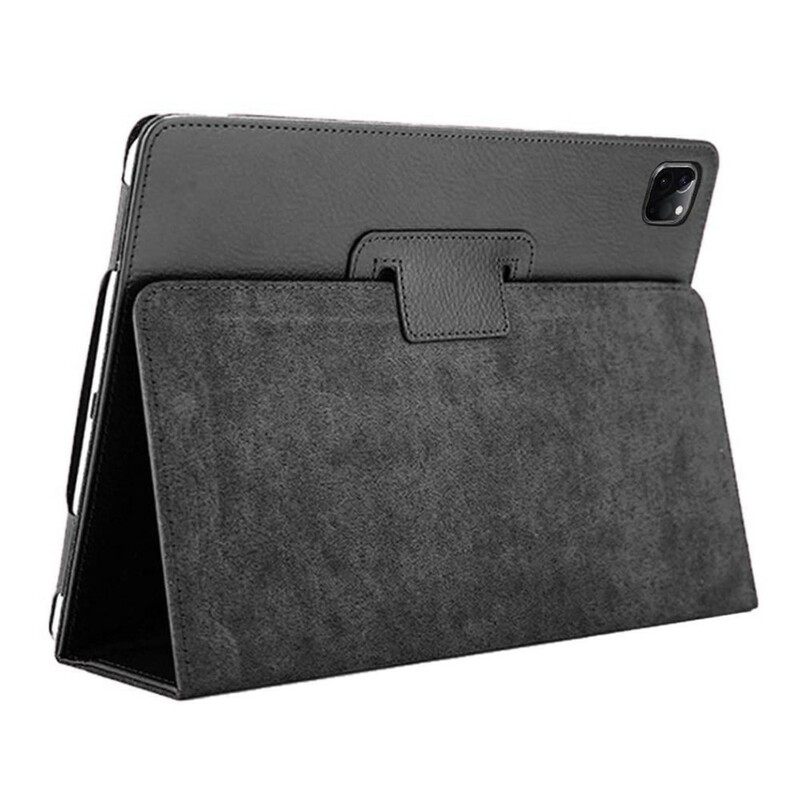 Nahkakuori iPad Air (2022) (2020) / Pro 11" Litchi Skin Tehokkaalla Tuella