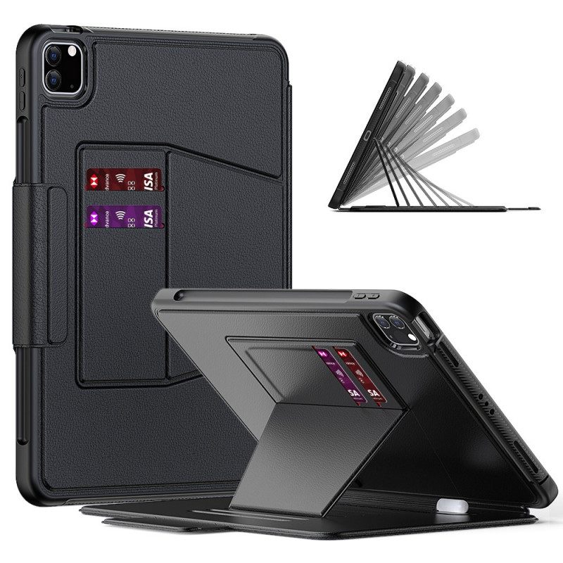 Nahkakuori iPad Air (2022) (2020) / Pro 11" Multi-angle Korttipidike