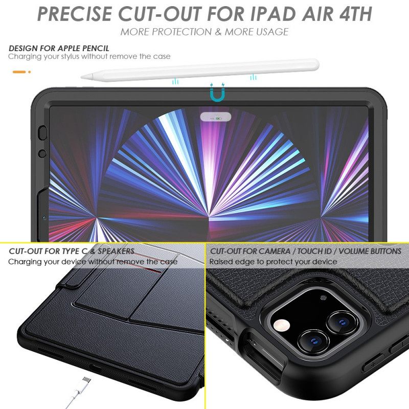 Nahkakuori iPad Air (2022) (2020) / Pro 11" Multi-angle Korttipidike