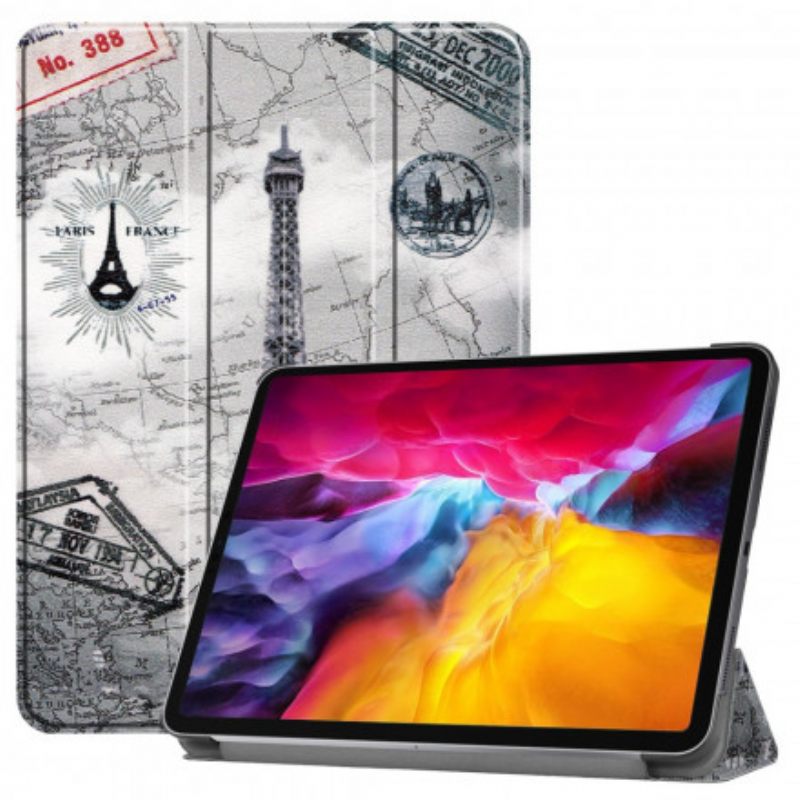 Puhelinkuoret iPad Air (2022) (2020) / Pro 11" Eiffel-tornin Kynäteline