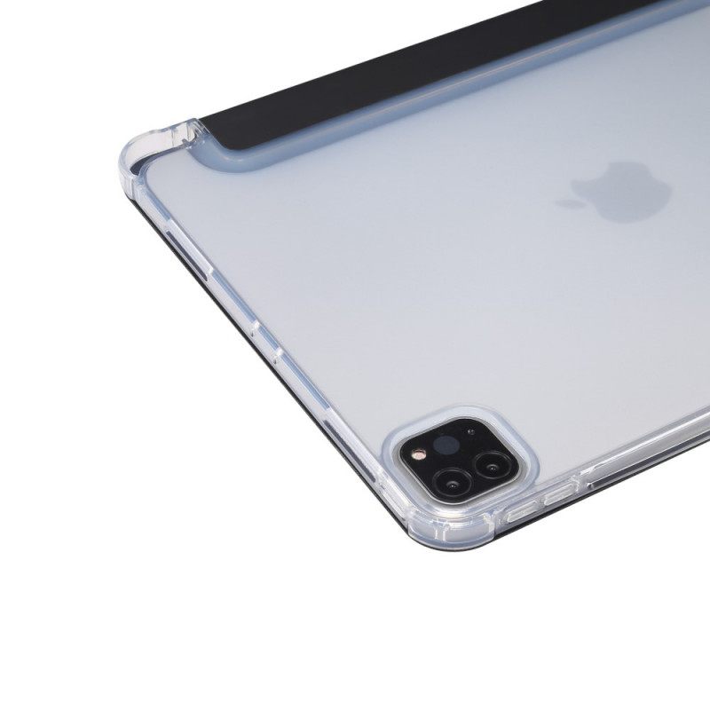 Puhelinkuoret iPad Air (2022) (2020) / Pro 11" Keinonahka Ja Läpinäkyvä Takaosa