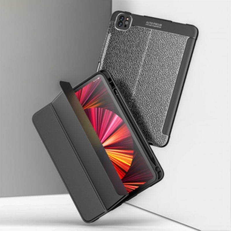 Puhelinkuoret iPad Air (2022) (2020) / Pro 11" Lychee Faux Leather