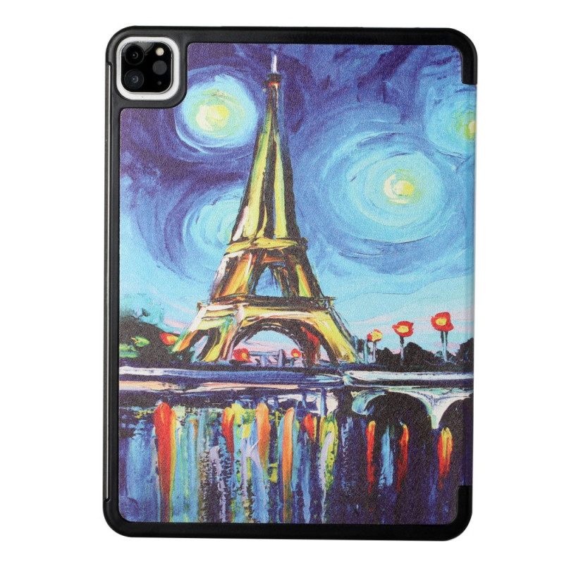 Puhelinkuoret iPad Air (2022) (2020) / Pro 11" Maalaa Eiffel-tornia