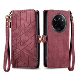 Kotelot Realme 14 Pro Plus 5g Viivamainen Lompakko Suojakuori