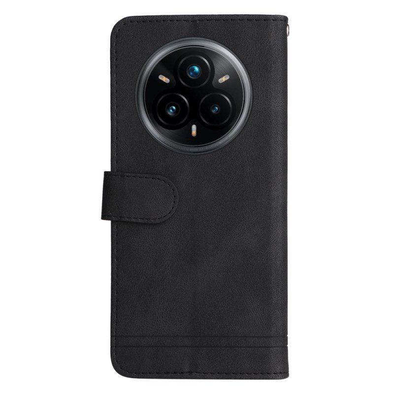 Kotelot Realme 14 Pro Plus 5g Vintage-efekti Niiteillä Suojakuori