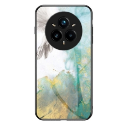 Kuori Realme 14 Pro Plus 5g Karkaistusta Lasista Valmistettu Marmorikuvio