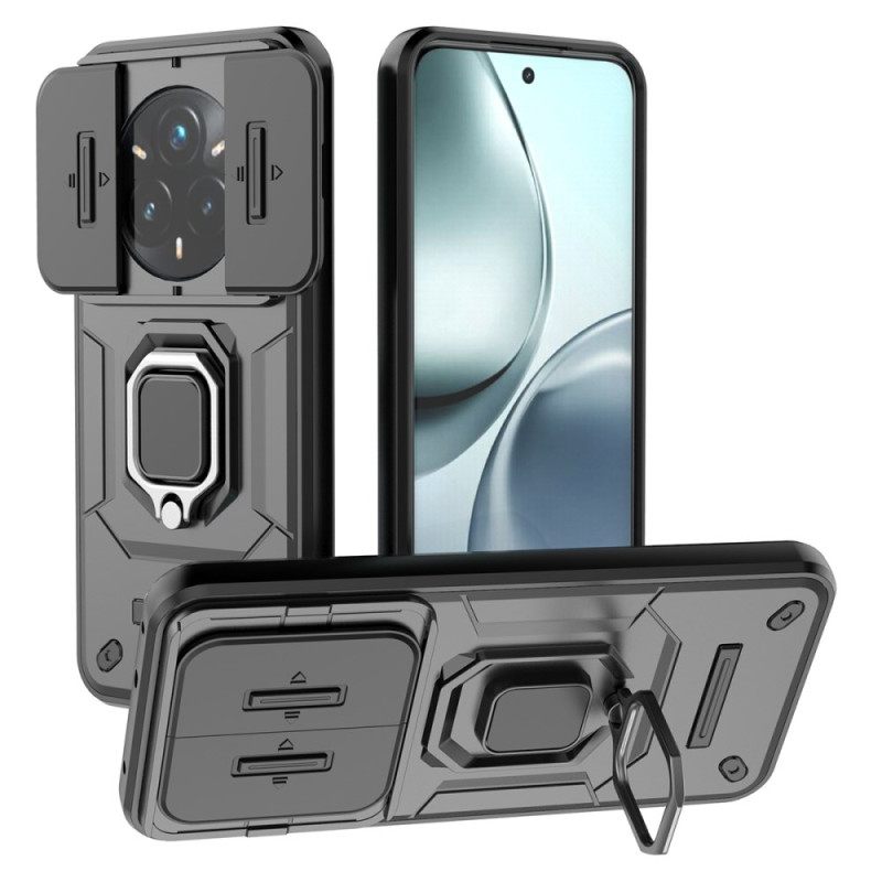 Kuori Realme 14 Pro Plus 5g Kestävä Rengas Liukuvalla Kamerasuojalla