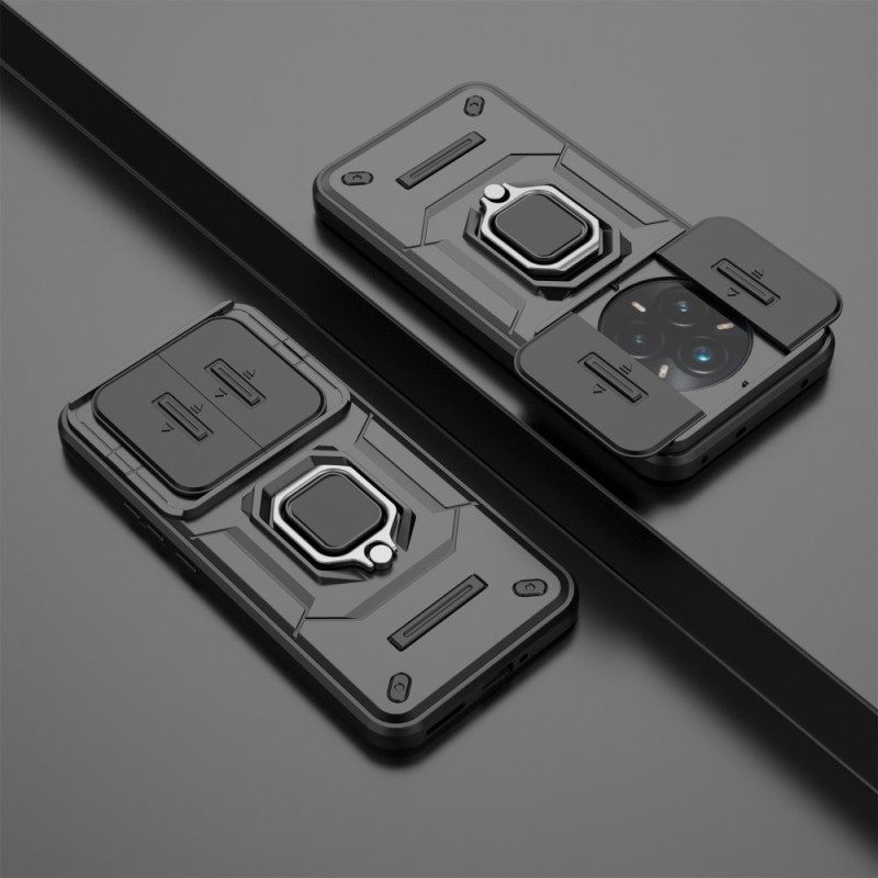 Kuori Realme 14 Pro Plus 5g Kestävä Rengas Liukuvalla Kamerasuojalla