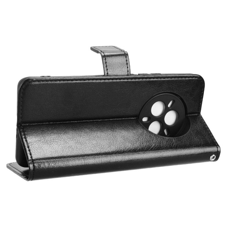 Nahkakotelo Realme 14 Pro Plus 5g Klassinen Tekonahka