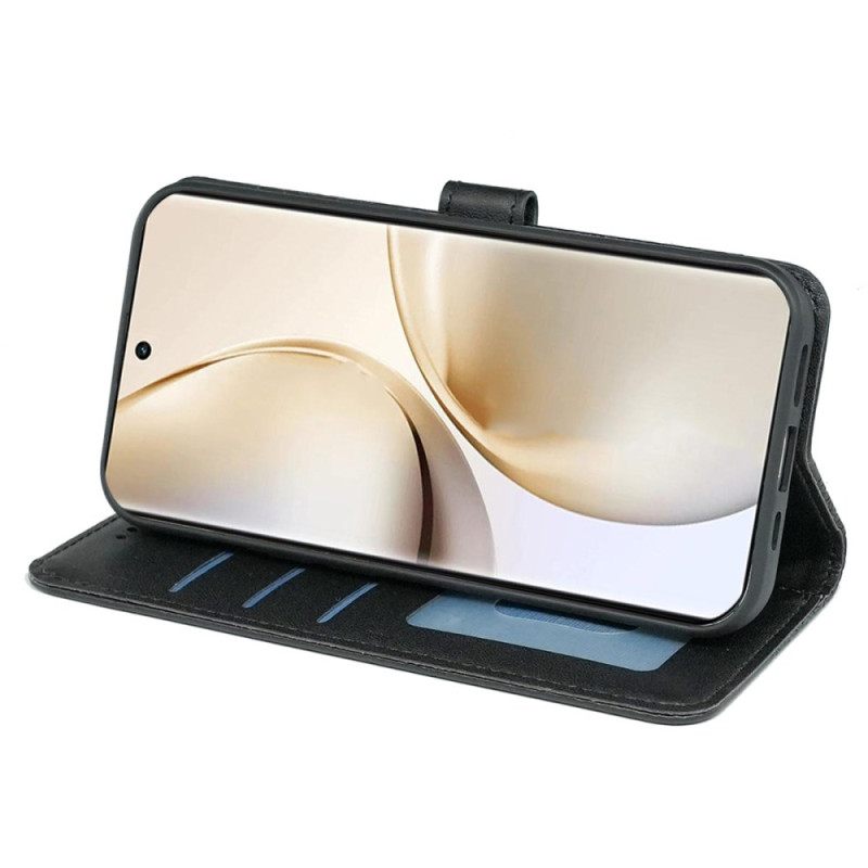 Nahkakotelo Realme 14 Pro Plus 5g Kuutiokuvioinen Ranneke