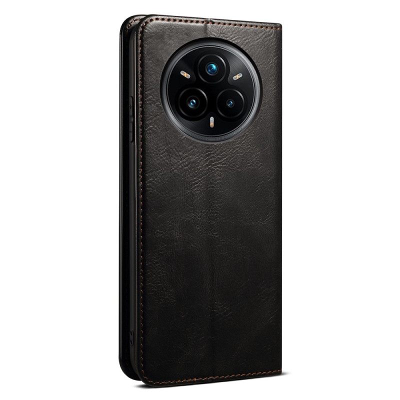 Nahkakotelo Realme 14 Pro Plus 5g Vahattu Tekonahka