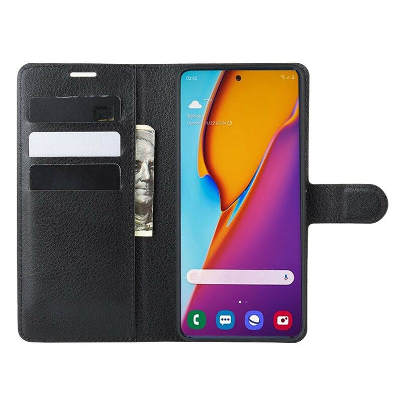 Kotelot Samsung Galaxy S20 Plus 4G / 5G Classic Litchi Faux Leather