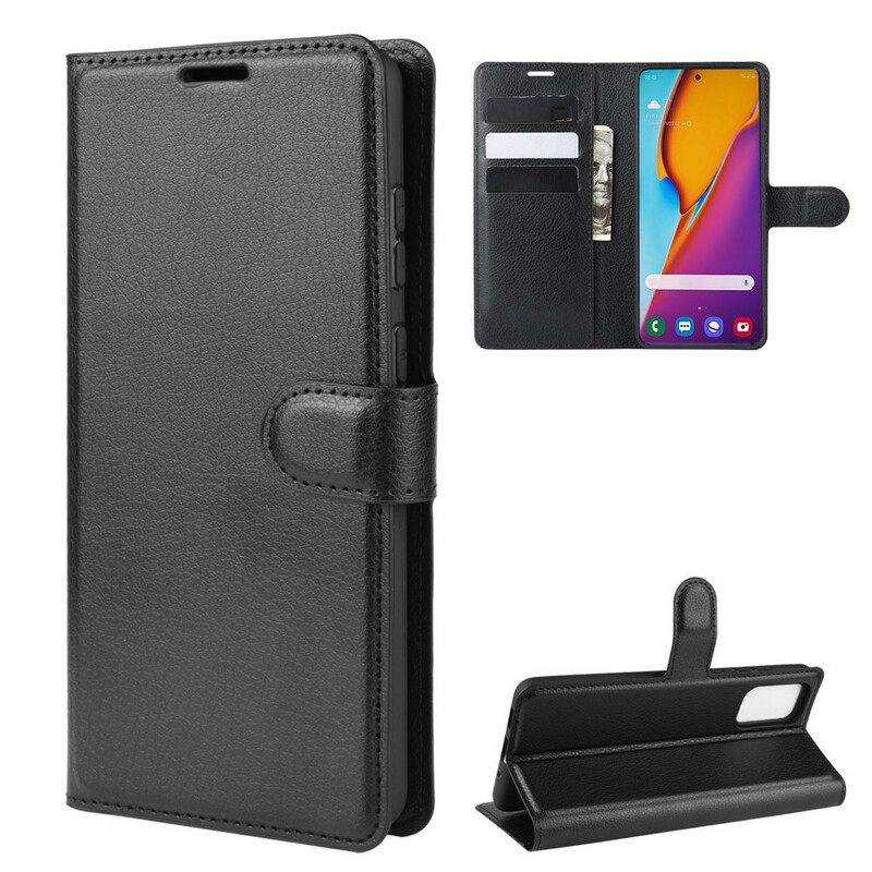 Kotelot Samsung Galaxy S20 Plus 4G / 5G Classic Litchi Faux Leather