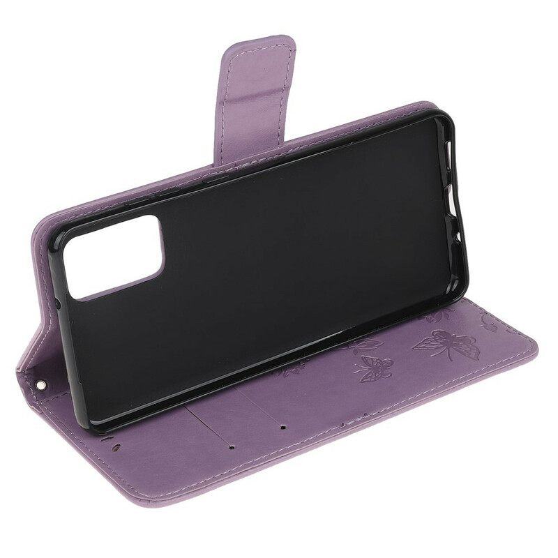 Kotelot Samsung Galaxy S20 Plus 4G / 5G Suojaketju Kuori Discretion Strap Butterflies