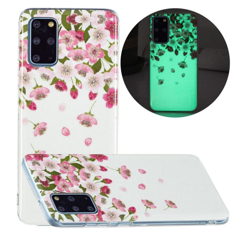 Kuori Samsung Galaxy S20 Plus 4G / 5G Fluoresoivat Kukat