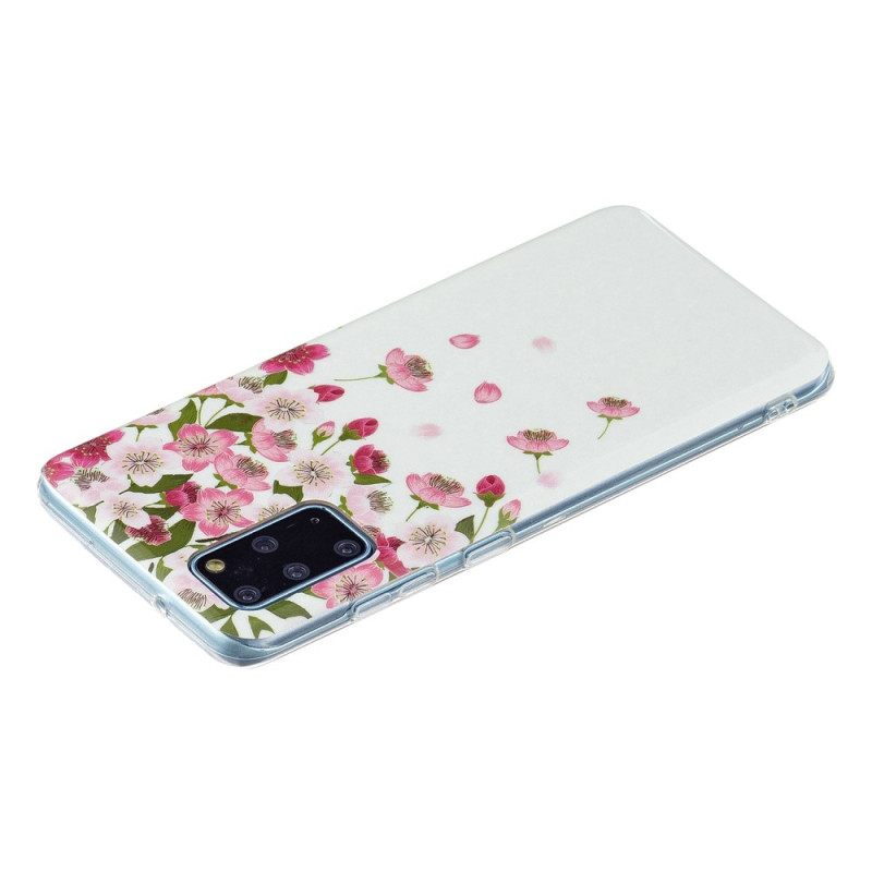 Kuori Samsung Galaxy S20 Plus 4G / 5G Fluoresoivat Kukat