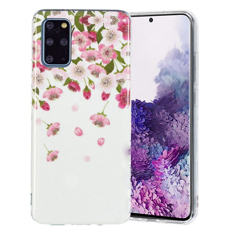 Kuori Samsung Galaxy S20 Plus 4G / 5G Fluoresoivat Kukat