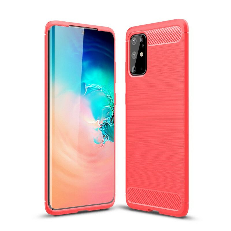 Kuori Samsung Galaxy S20 Plus 4G / 5G Harjattu Hiilikuitu