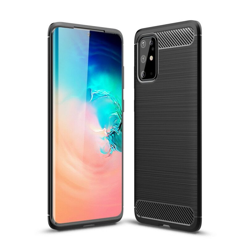 Kuori Samsung Galaxy S20 Plus 4G / 5G Harjattu Hiilikuitu