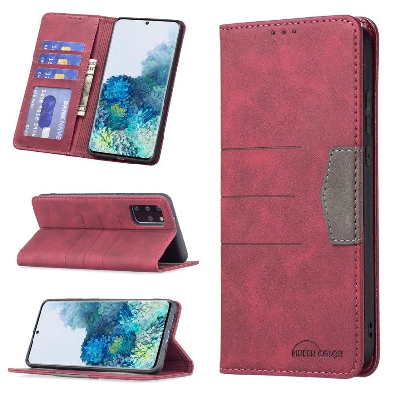 Puhelinkuoret Samsung Galaxy S20 Plus 4G / 5G Kotelot Flip Binfen Color