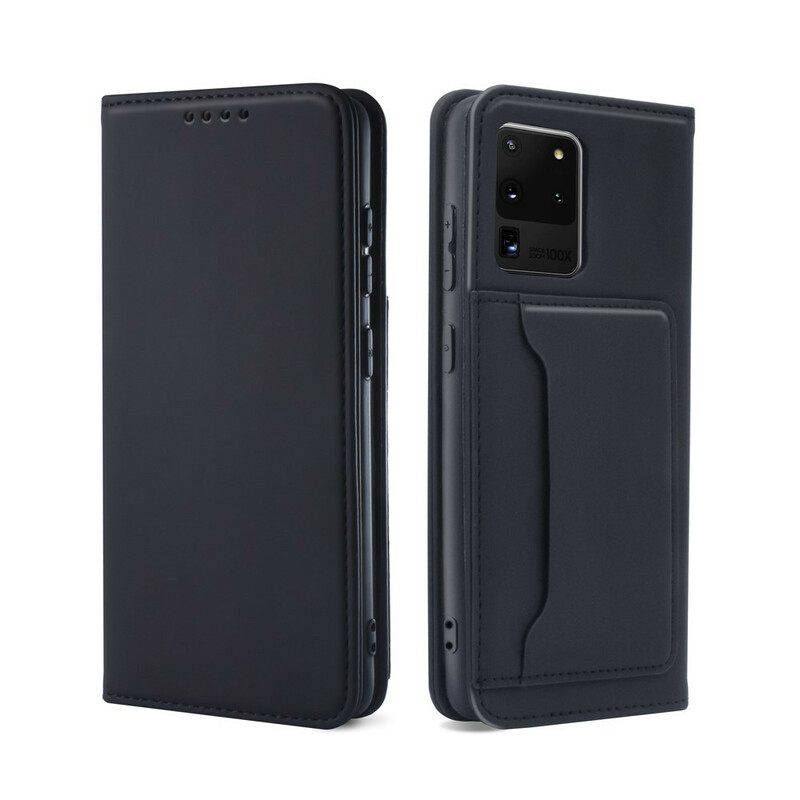 Puhelinkuoret Samsung Galaxy S20 Plus 4G / 5G Kotelot Flip Korttitelineen Teline