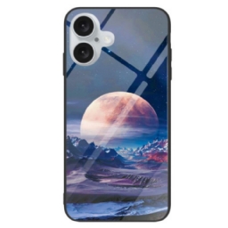 Case iPhone 16 Puhelinkuoret - Valkoinen Planeetta