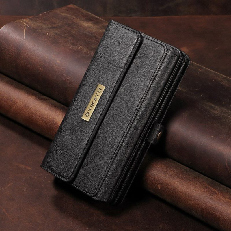 Kotelot Samsung Galaxy S26 Ultra Puhelinkuoret Vintage-lompakko Olkahihnalla