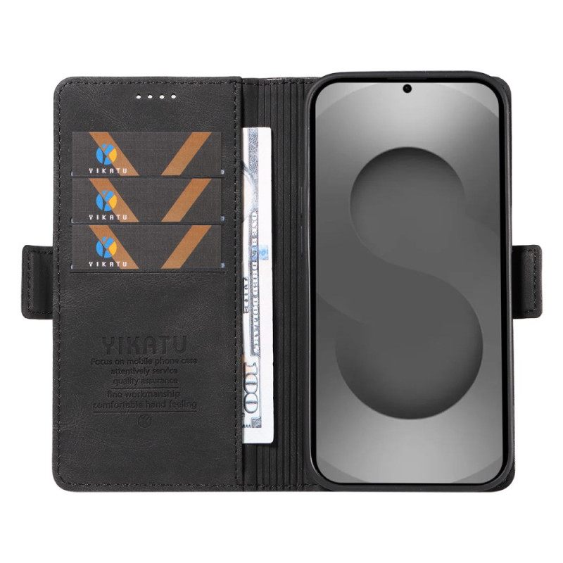 Kotelot Samsung Galaxy S26 Ultra Puhelinkuoret Yikatu Mokkanahkaefekti