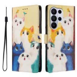 Kuoret Samsung Galaxy S26 Ultra Värikkäät Kissat