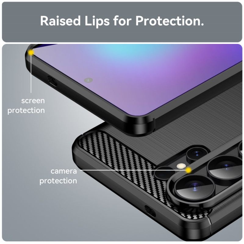 Kuori Samsung Galaxy S26 Ultra Harjattu Hiilikuitu