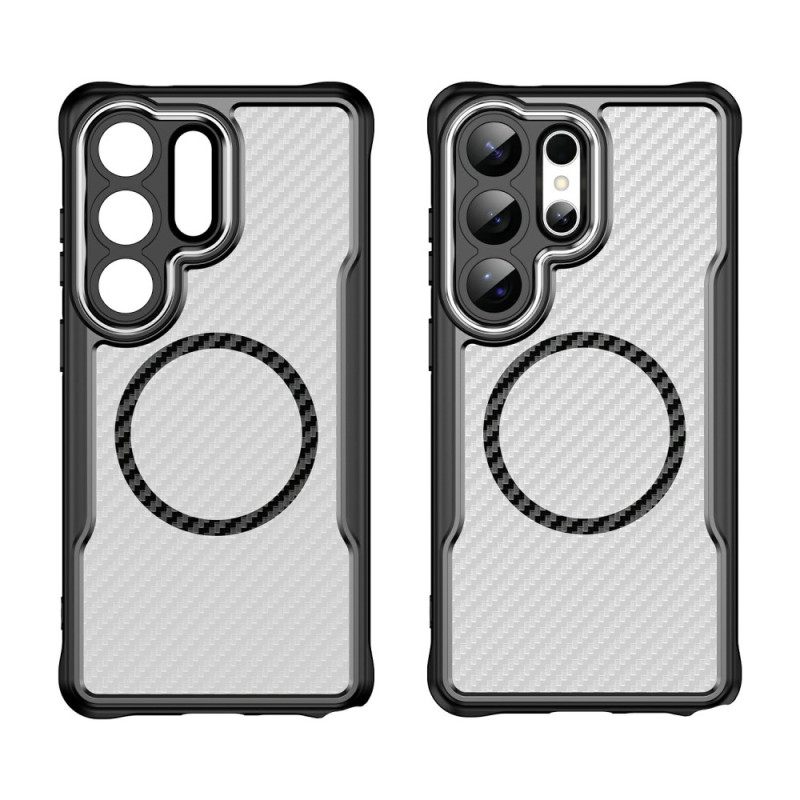 Kuori Samsung Galaxy S26 Ultra Magsafe Hybrid Protection -hiilikuitukuvio