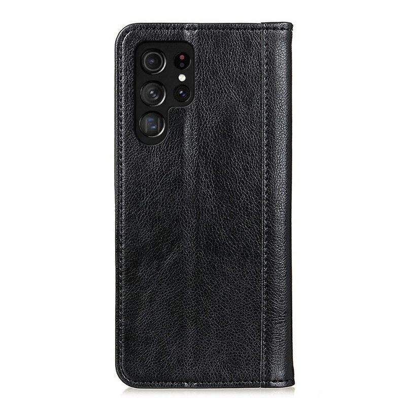 Nahkakotelo Samsung Galaxy S26 Ultra Puhelinkuoret Haljasnahka