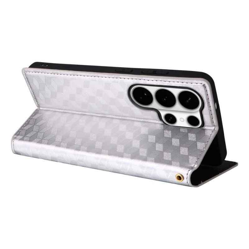 Nahkakotelo Samsung Galaxy S26 Ultra Puhelinkuoret Timanttikuvio