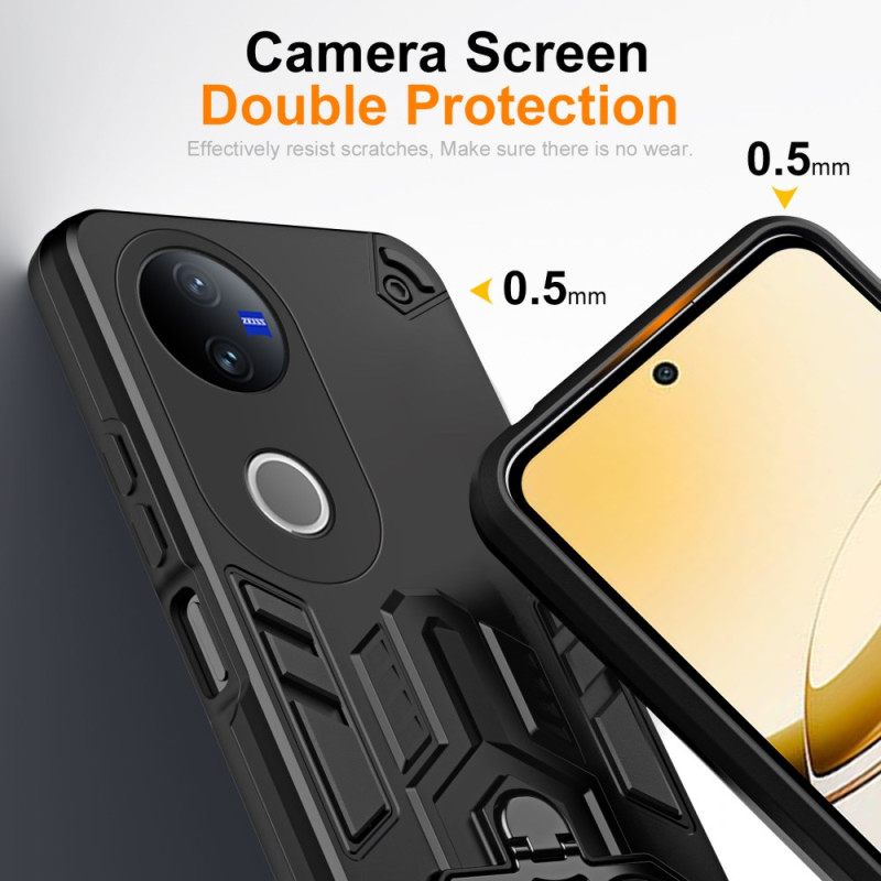 Kuori Vivo V50e 5g Kestävä Jalustalla Suojakuori