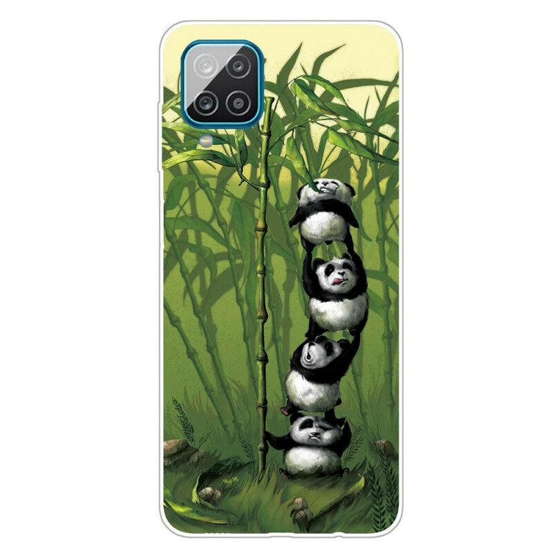 Case Samsung Galaxy A12 / M12 Pandajoukko