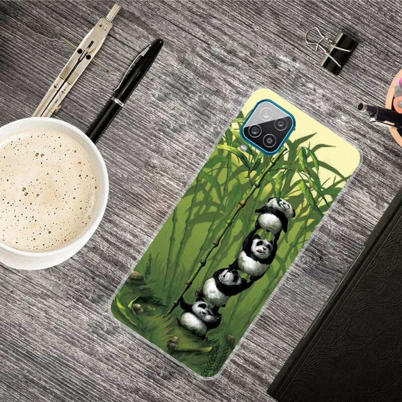 Case Samsung Galaxy A12 / M12 Pandajoukko