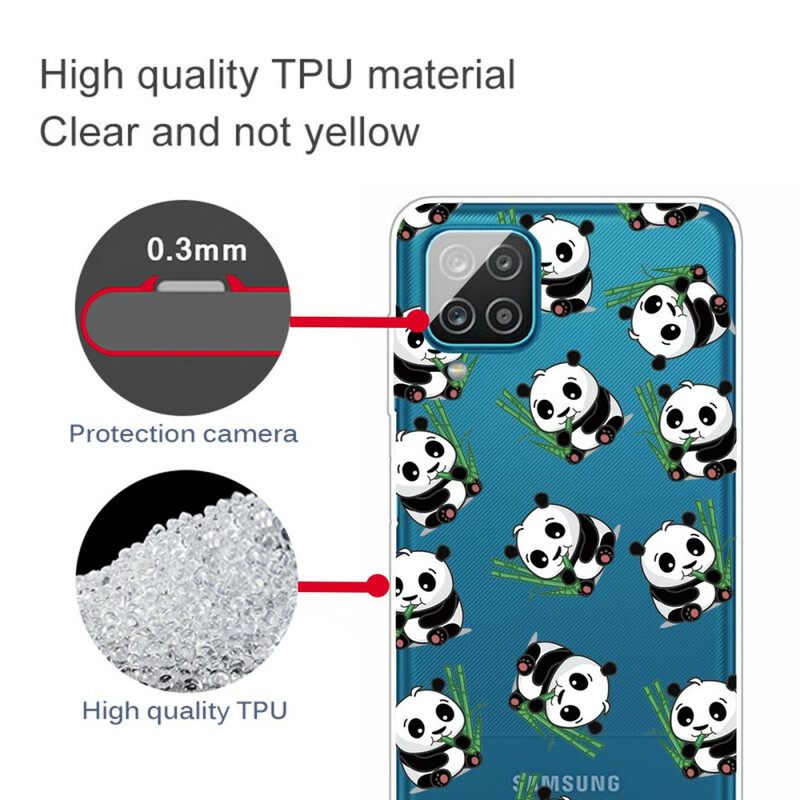 Case Samsung Galaxy A12 / M12 Pikku Pandat
