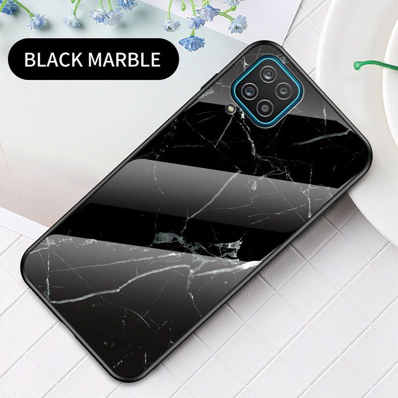 Case Samsung Galaxy A12 / M12 Premium Color Tempered Glass
