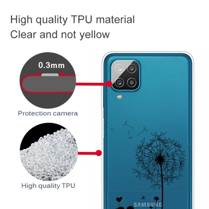 Kuori Samsung Galaxy A12 / M12 Dandelion Love