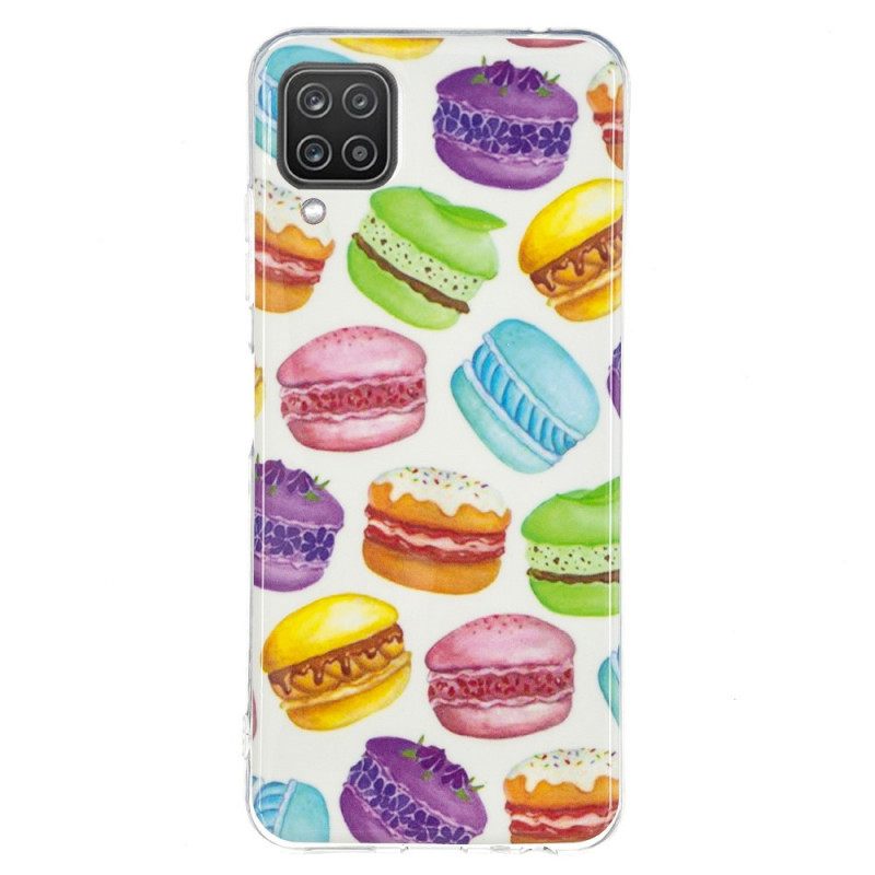 Kuori Samsung Galaxy A12 / M12 Fluoresoiva Macaroons