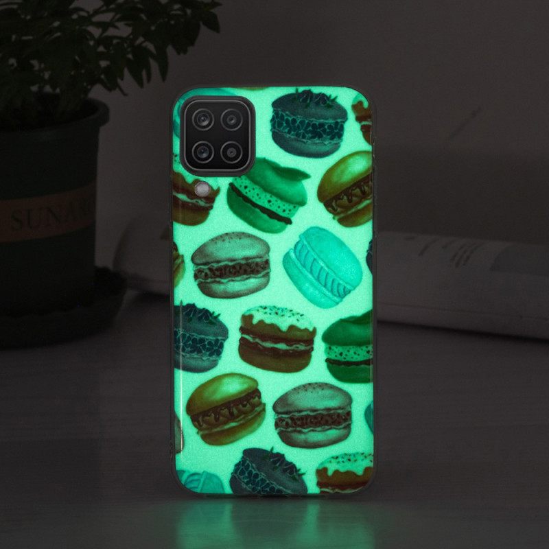 Kuori Samsung Galaxy A12 / M12 Fluoresoiva Macaroons
