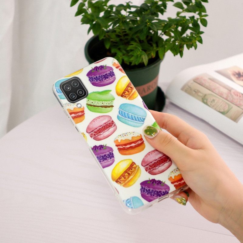Kuori Samsung Galaxy A12 / M12 Fluoresoiva Macaroons