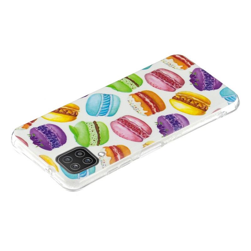 Kuori Samsung Galaxy A12 / M12 Fluoresoiva Macaroons