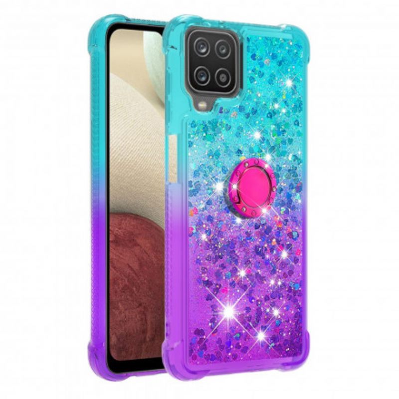 Kuori Samsung Galaxy A12 / M12 Glitter Ring Tuki