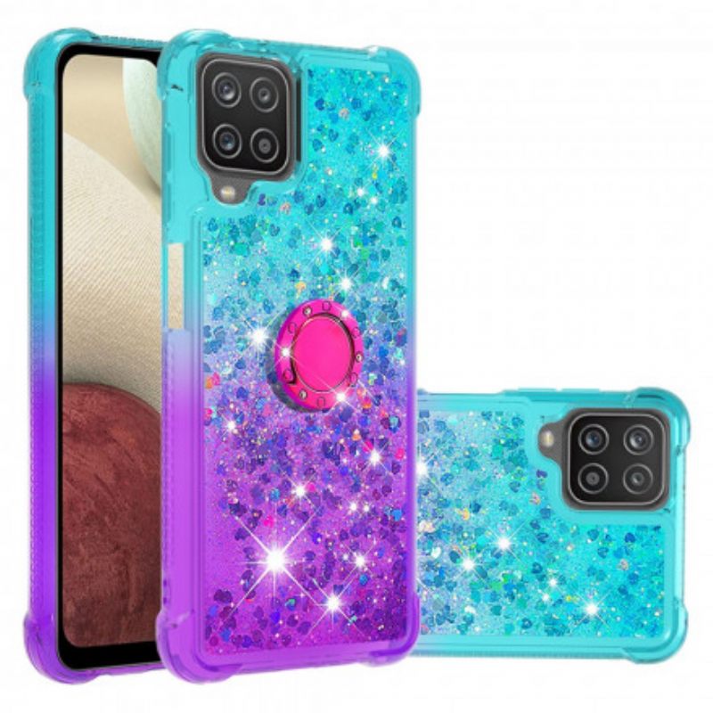 Kuori Samsung Galaxy A12 / M12 Glitter Ring Tuki